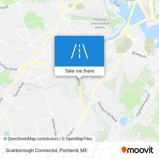 Mapa de Scarborough Connector