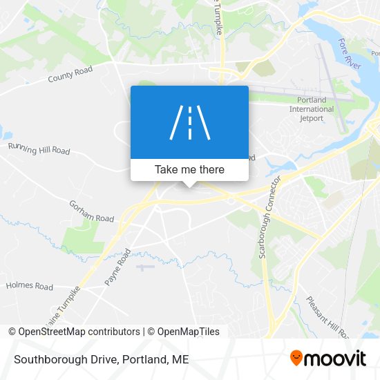 Mapa de Southborough Drive