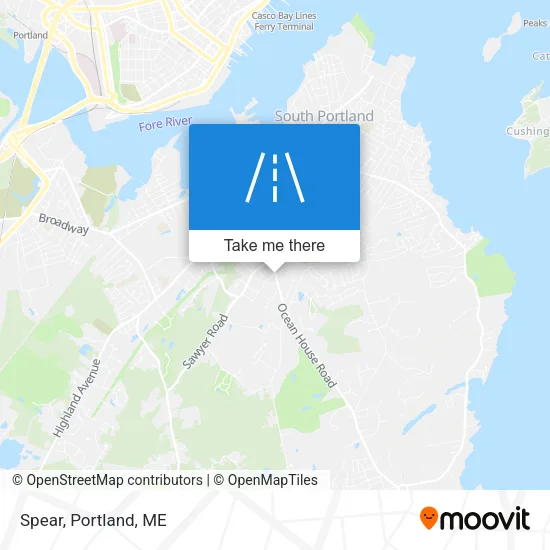 Spear map