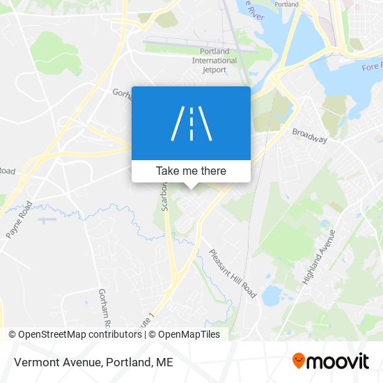 Vermont Avenue map