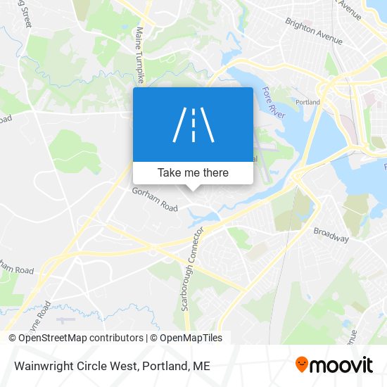 Wainwright Circle West map