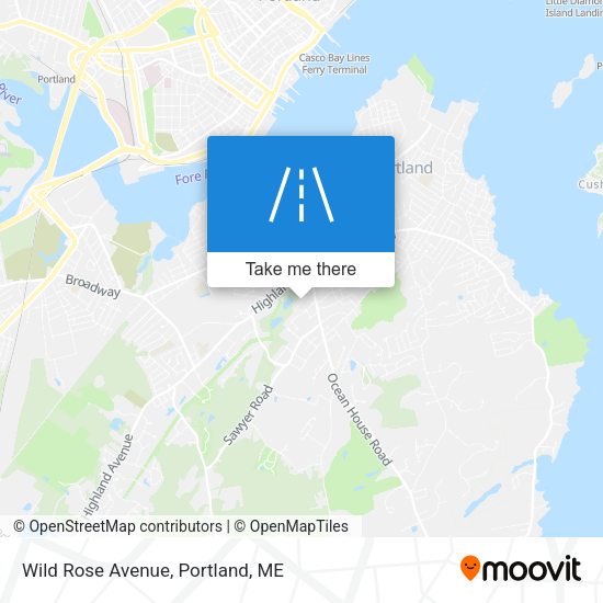 Mapa de Wild Rose Avenue
