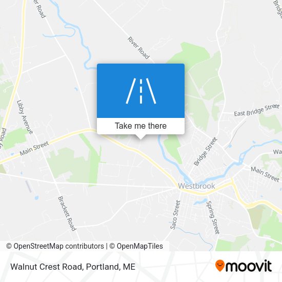 Mapa de Walnut Crest Road