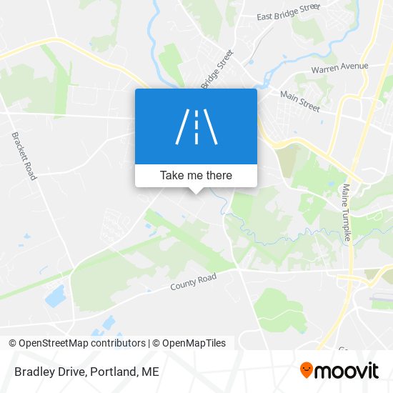 Bradley Drive map