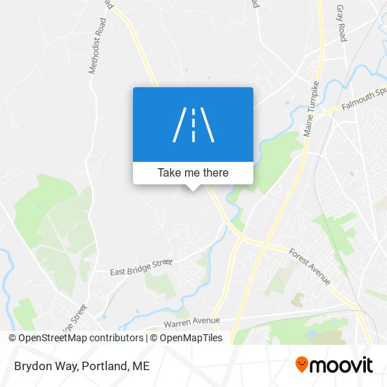 Mapa de Brydon Way