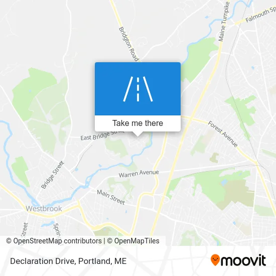 Declaration Drive map