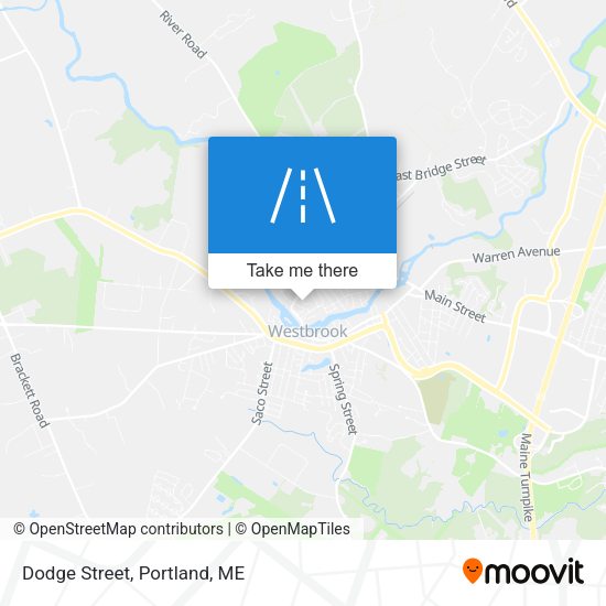 Dodge Street map