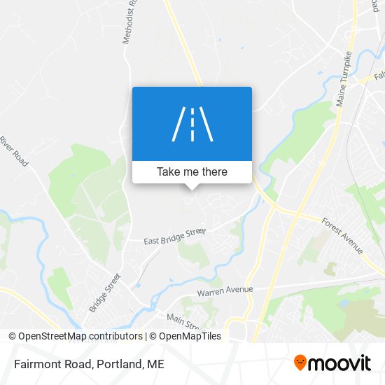 Mapa de Fairmont Road