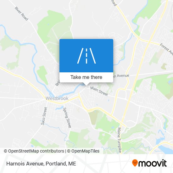 Mapa de Harnois Avenue