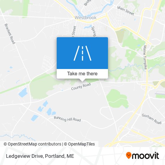 Ledgeview Drive map