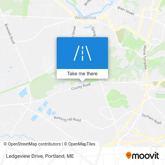 Ledgeview Drive map