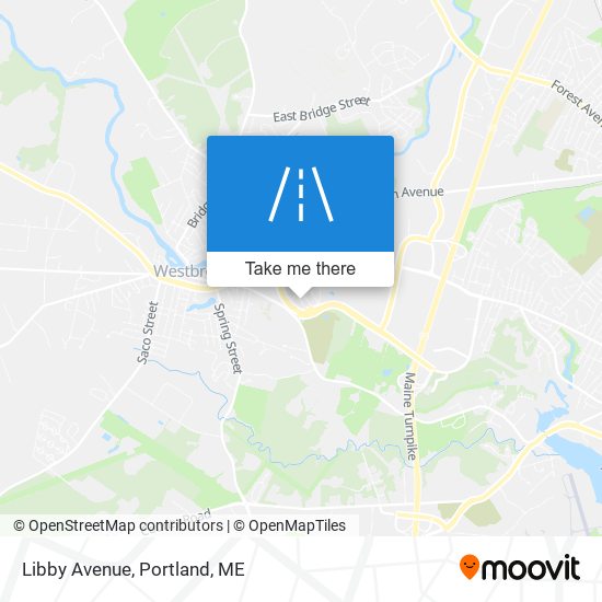 Libby Avenue map