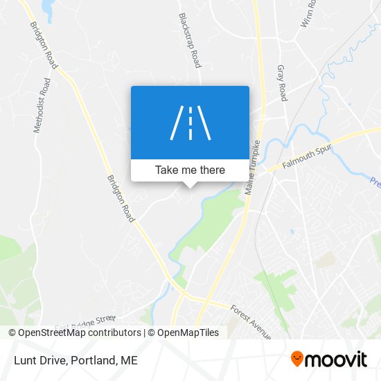 Lunt Drive map