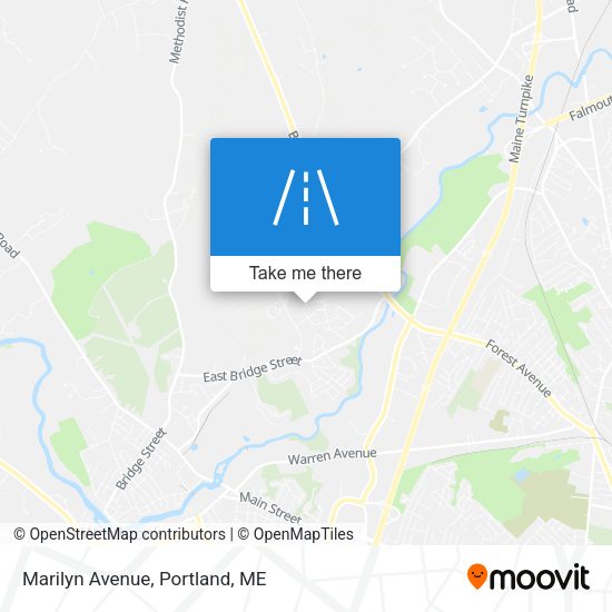 Mapa de Marilyn Avenue
