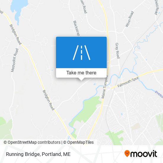 Running Bridge map