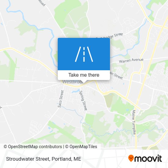 Stroudwater Street map