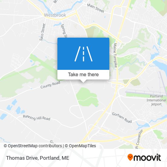 Thomas Drive map