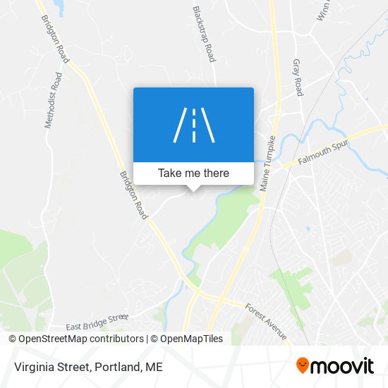 Virginia Street map