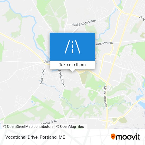 Mapa de Vocational Drive