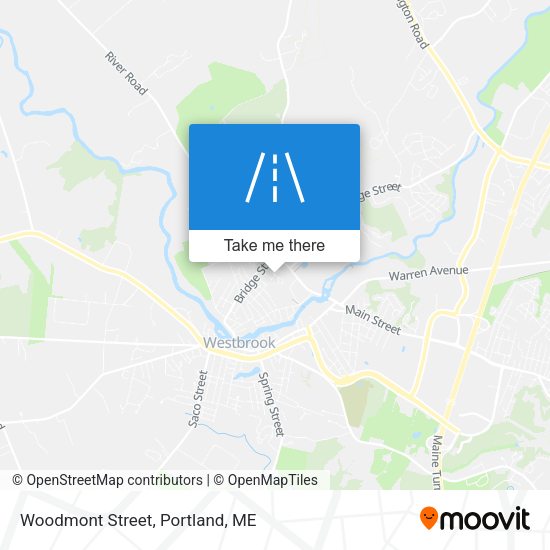 Mapa de Woodmont Street