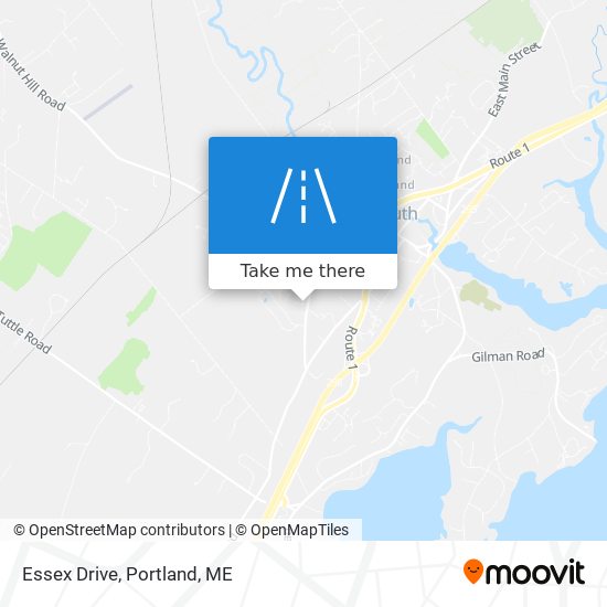 Essex Drive map