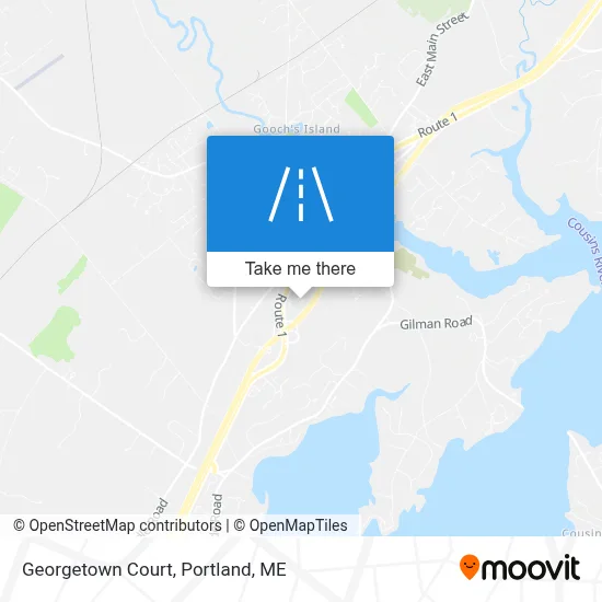 Georgetown Court map