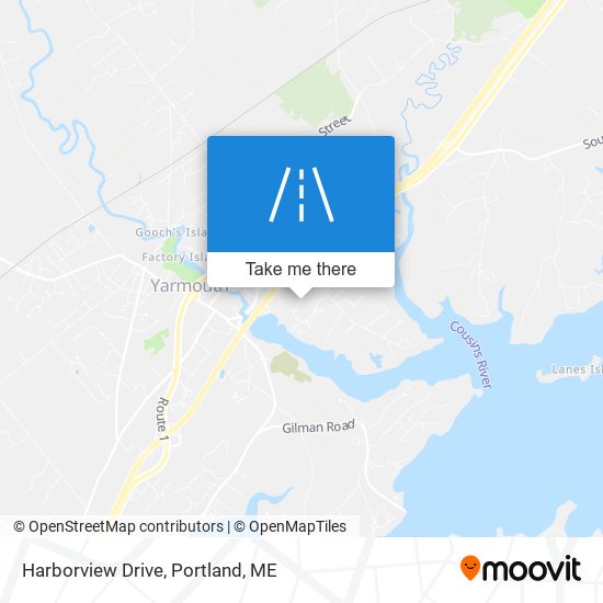 Harborview Drive map