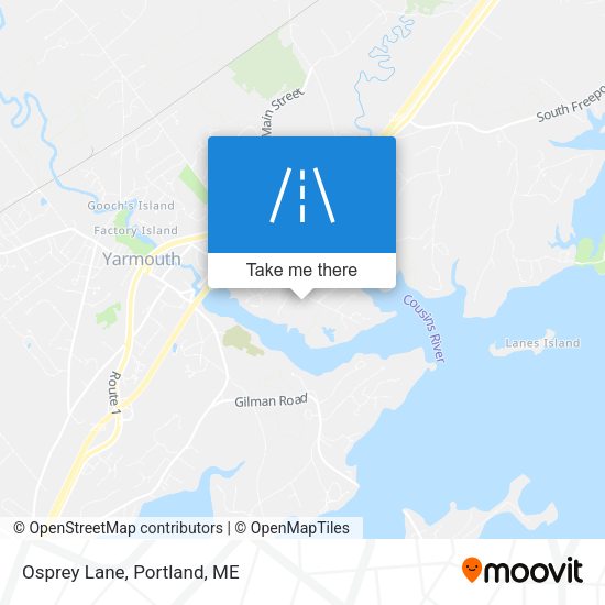 Mapa de Osprey Lane
