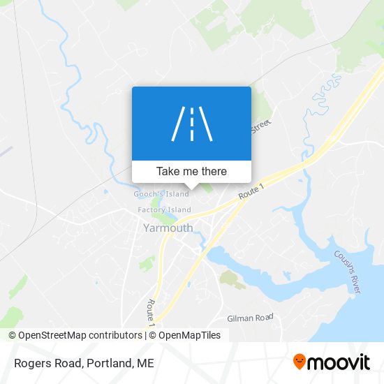 Rogers Road map