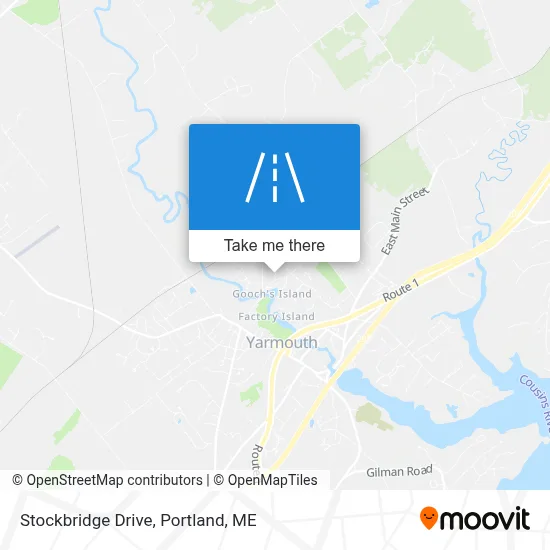Stockbridge Drive map