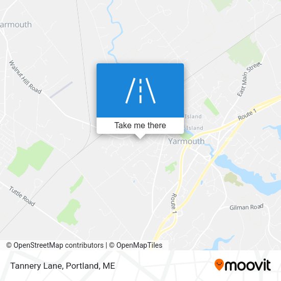 Mapa de Tannery Lane