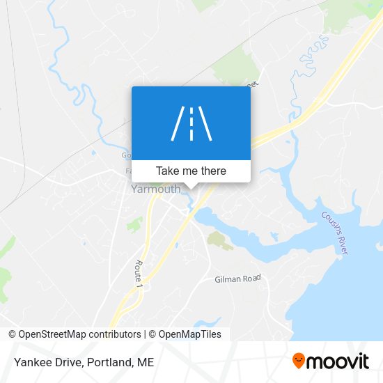 Yankee Drive map