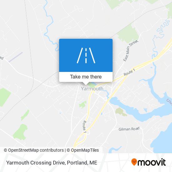 Yarmouth Crossing Drive map