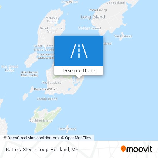 Mapa de Battery Steele Loop