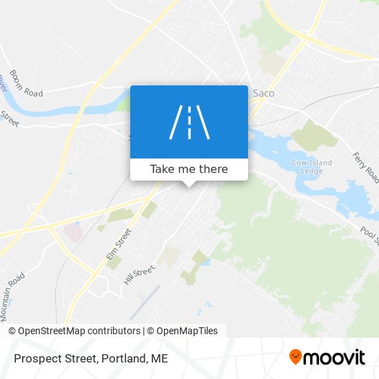 Prospect Street map