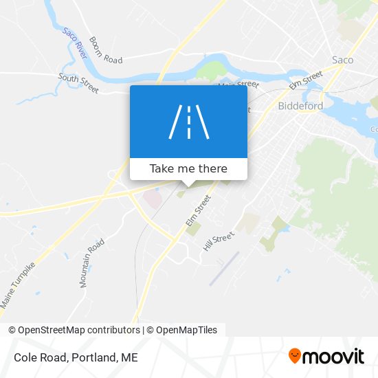 Mapa de Cole Road