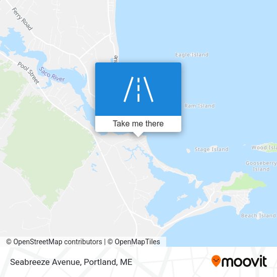 Mapa de Seabreeze Avenue