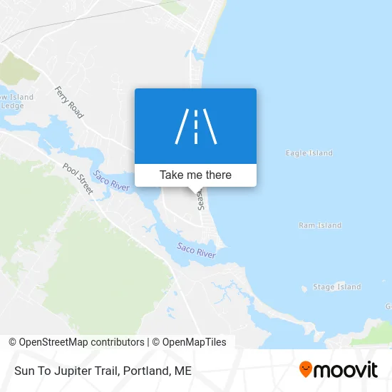 Sun To Jupiter Trail map