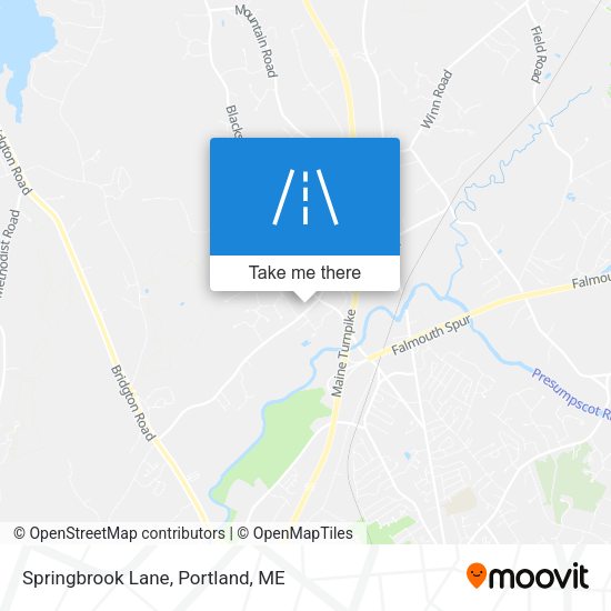 Mapa de Springbrook Lane