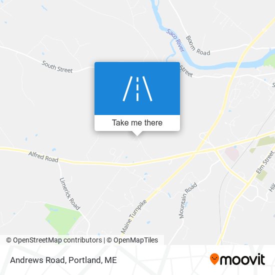Mapa de Andrews Road