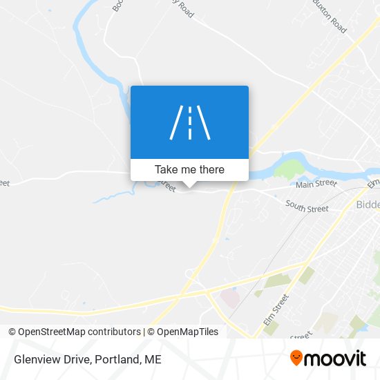 Glenview Drive map