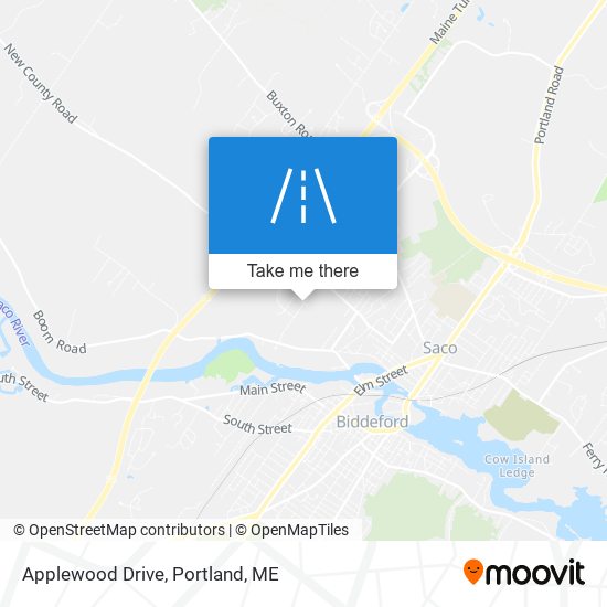 Applewood Drive map