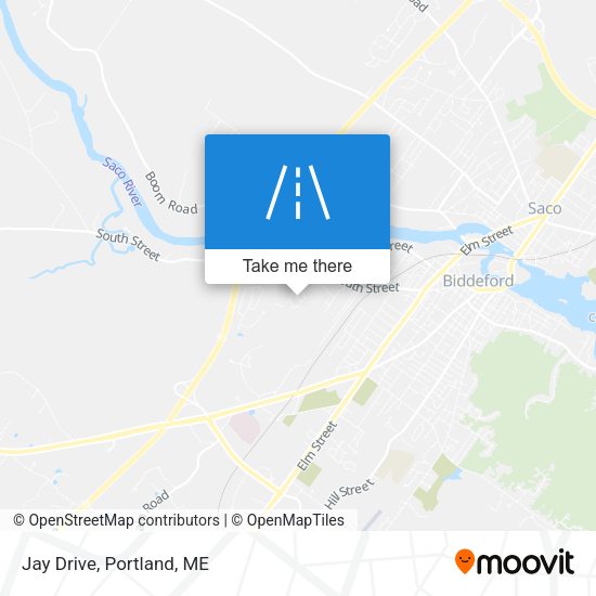 Jay Drive map