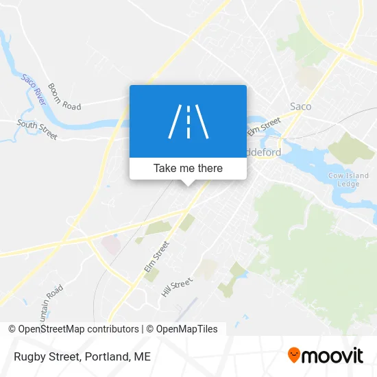 Rugby Street map