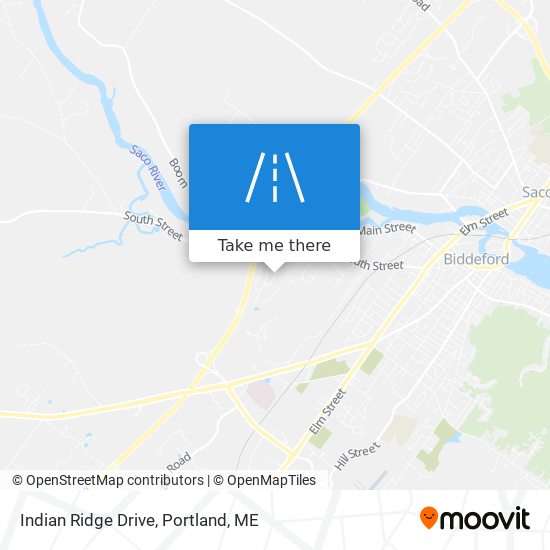 Indian Ridge Drive map