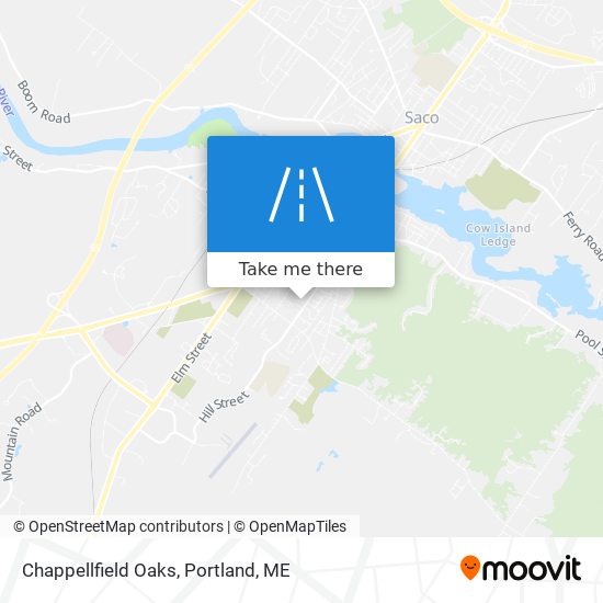 Mapa de Chappellfield Oaks