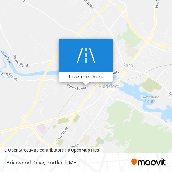 Briarwood Drive map