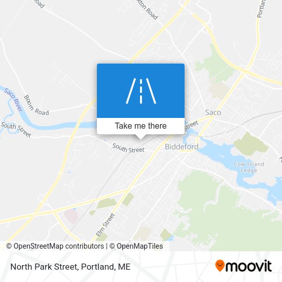 Mapa de North Park Street