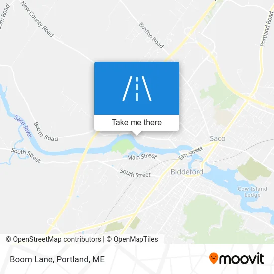 Boom Lane map