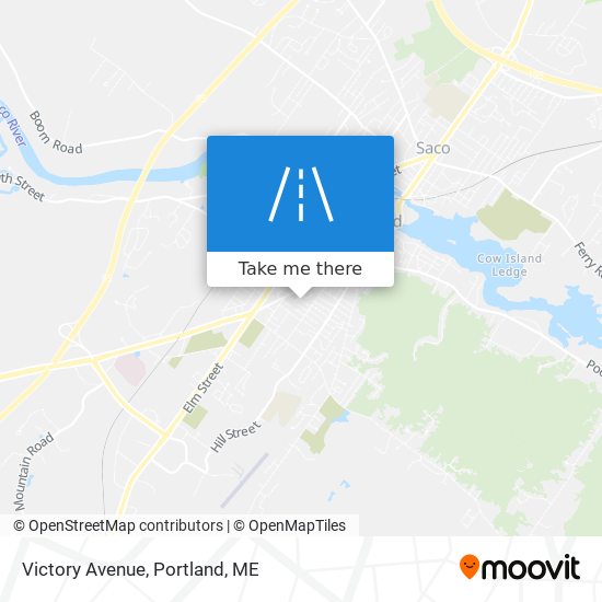Victory Avenue map